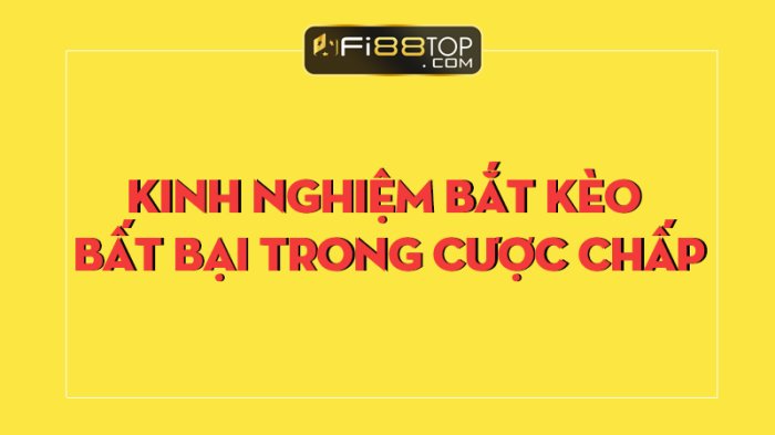 Cược chấp là gì? Chia sẻ kinh nghiệm chơi cược chấp bất bại