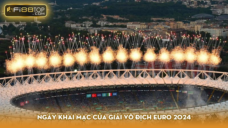 Ngày khai mạc của giải vô địch Euro 2024