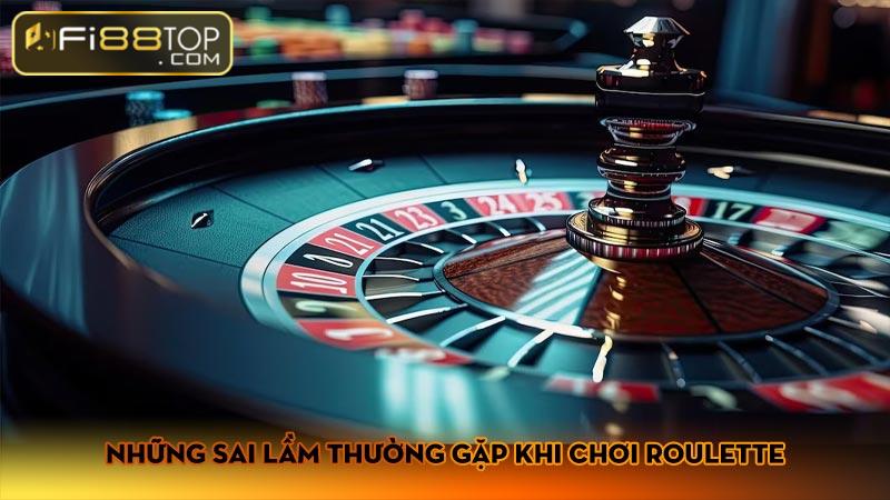 Những Sai Lầm Thường Gặp Khi Chơi Roulette