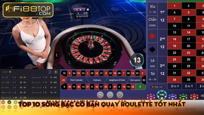 Top 10 Sòng Bạc Có Bàn Quay Roulette Tốt Nhất Trên Thế Giới