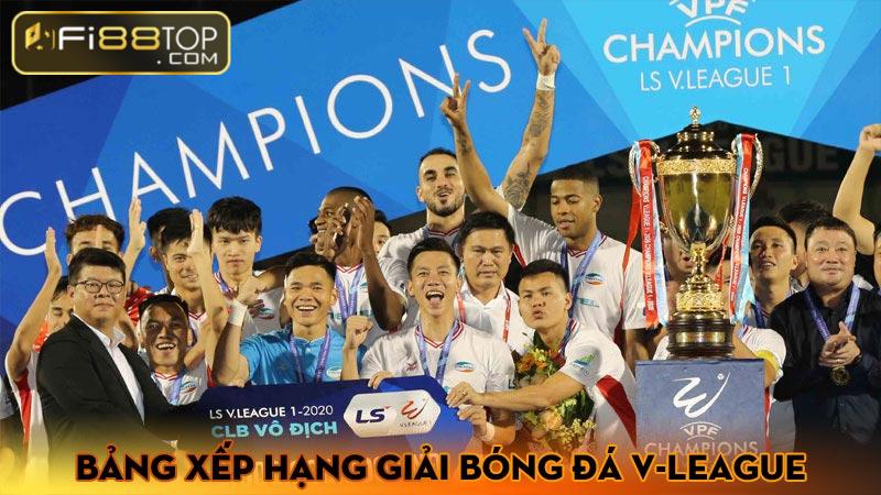 Bảng xếp hạng giải bóng đá V-League