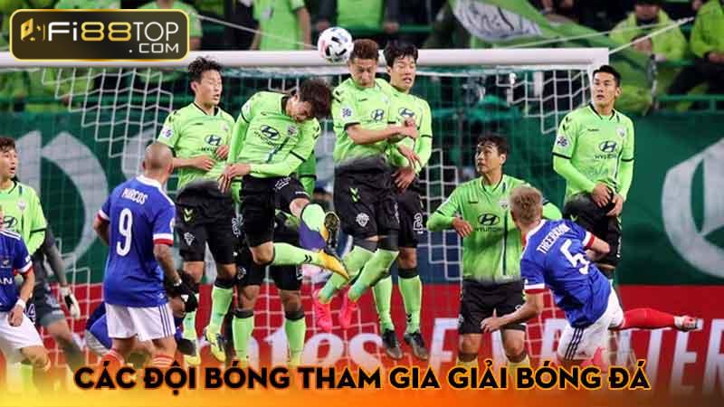 Các đội bóng tham gia giải bóng đá K-League